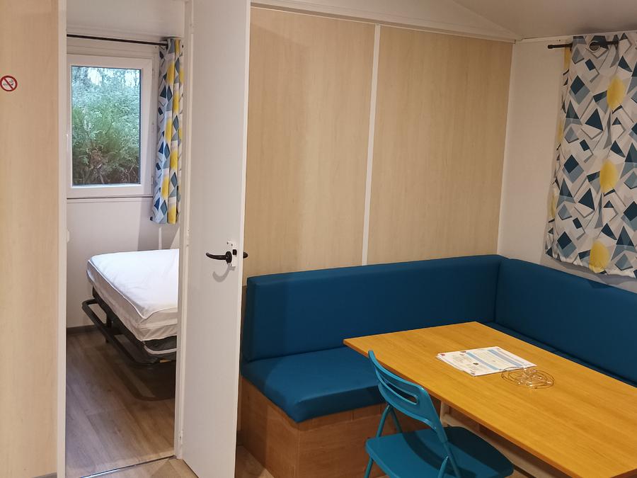 Mobilhome 4 personnes - Confort 30m2 (2 chambres) + terrasse couverte 3