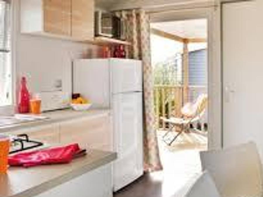 Mobilhome 6 personnes - Confort 38 m² (3 chambres) + terrasse couverte 1