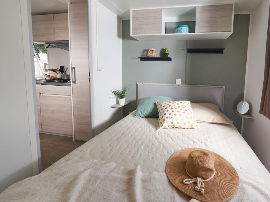 Mobilhome 6 personnes - Homeflower Premium 35m² (3 chambres) + terrasse couverte 3