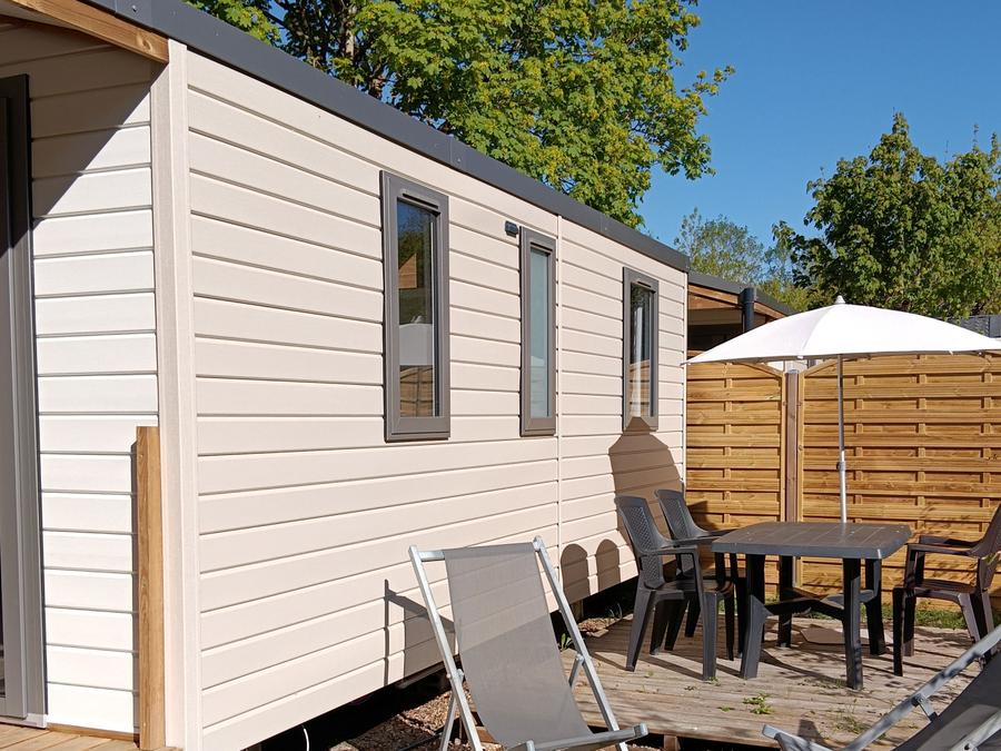 Mobilhome 4 personnes - NEW // Mobil-Home Bergame Confort 32 m² (2 chambres) + Terrasse 3