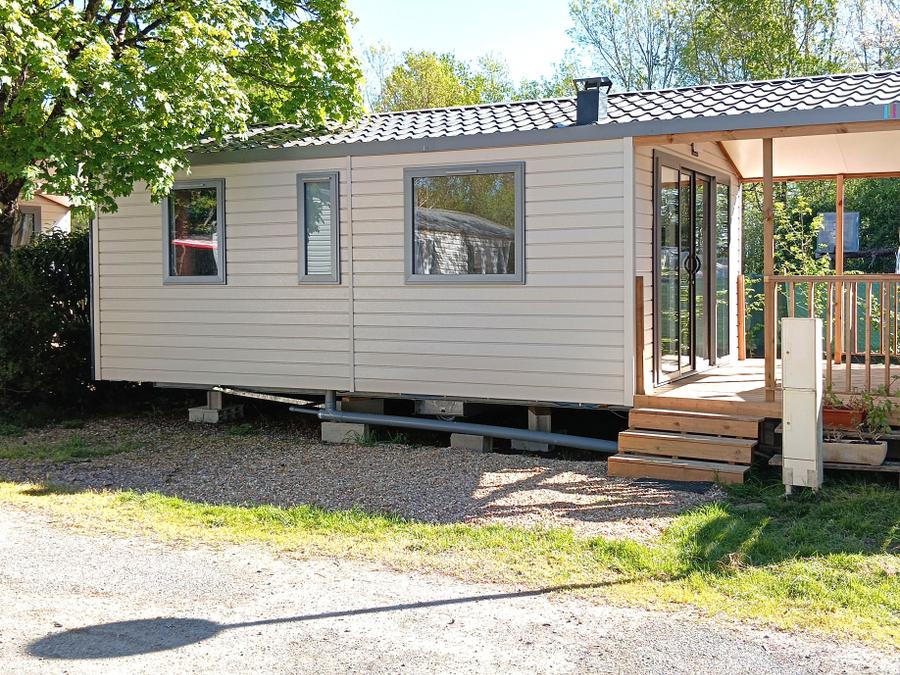 Mobilhome 4 personnes - NEW // Mobil-Home Bergame Confort 32 m² (2 chambres) + Terrasse 0