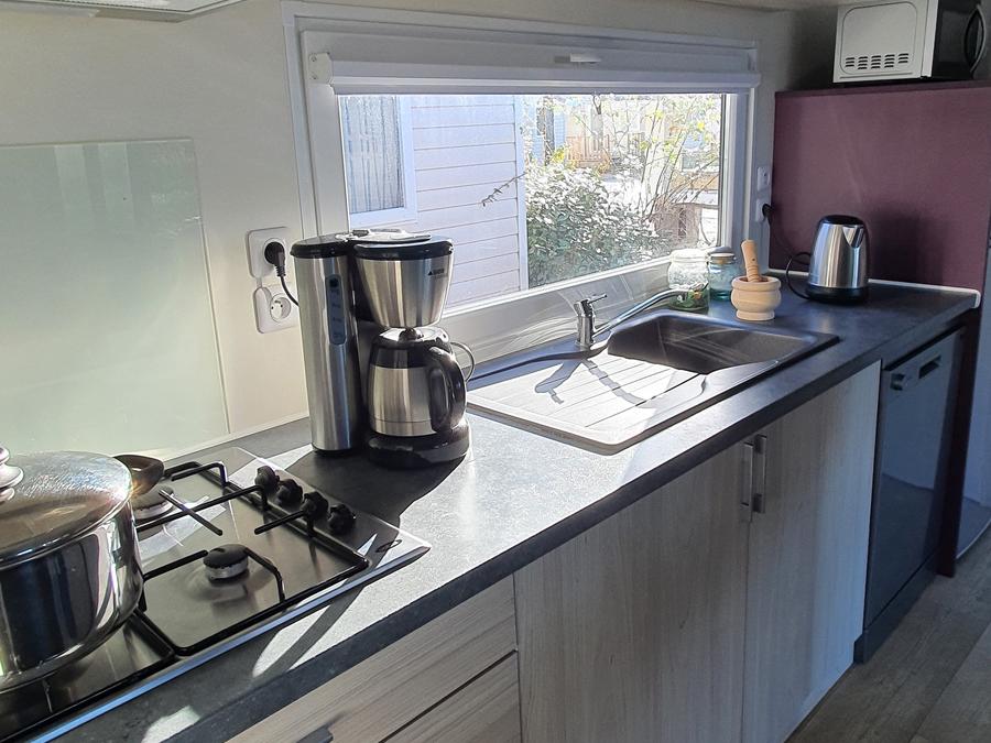 Mobilhome 4 personnes - OCEANE PREMIUM 2 chambres 1