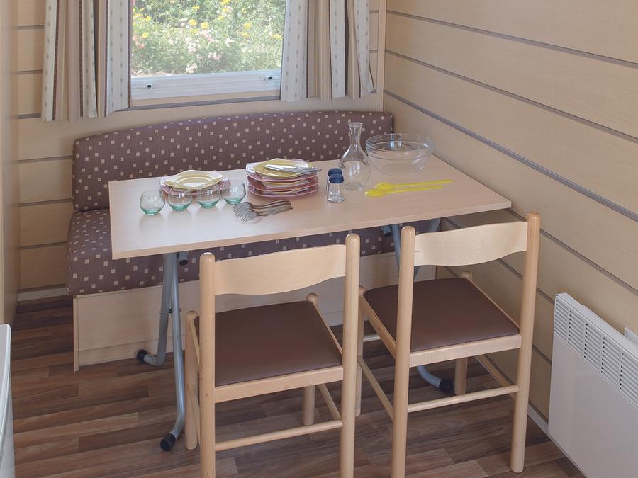 Mobilhome 4 personnes - PLUS 2 chambres 1
