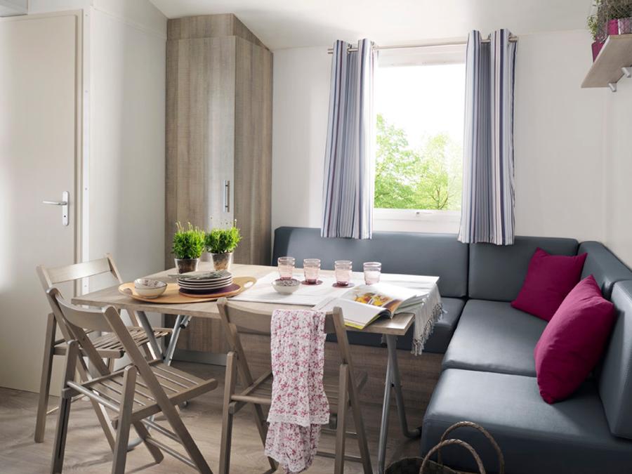 Mobilhome 6 personnes - FORET 3 chambres 1
