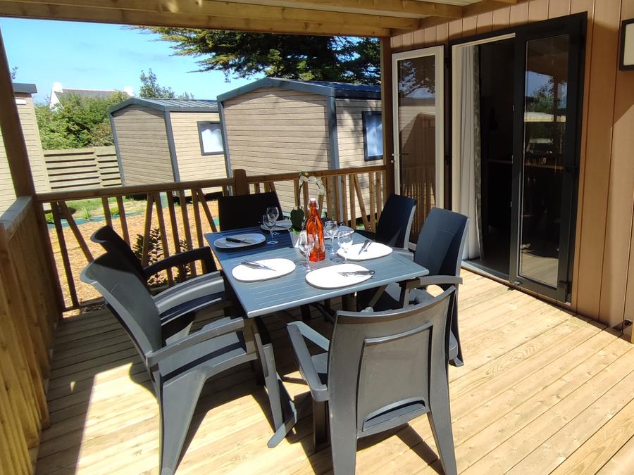 Mobilhome 6 personnes - Grand Large Confort 34m² - 3 chambres 1