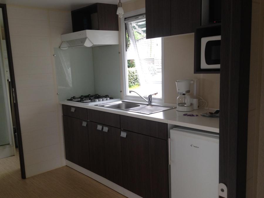 Mobilhome 5 personnes - O'Phéa 23m² terrasse intégrée - 2 chambres 1