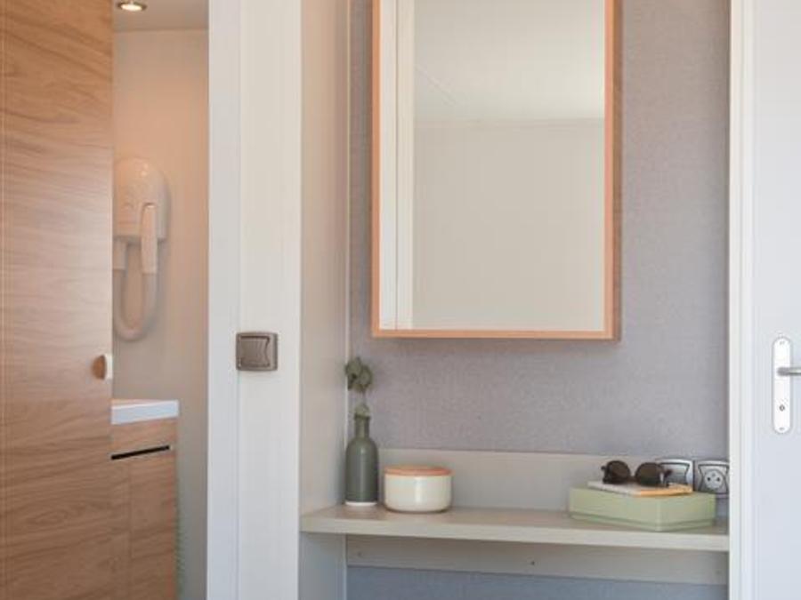 Mobilhome 4 personnes - Mobil home Premium 2 chambres 32m² + Terrasse semi-couverte + 2 salles de bain 2