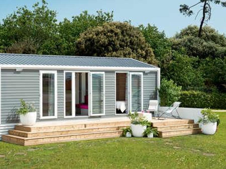 Mobilhome 4 personnes - Mobil home Premium 2 chambres 32m² + Terrasse semi-couverte + 2 salles de bain 0