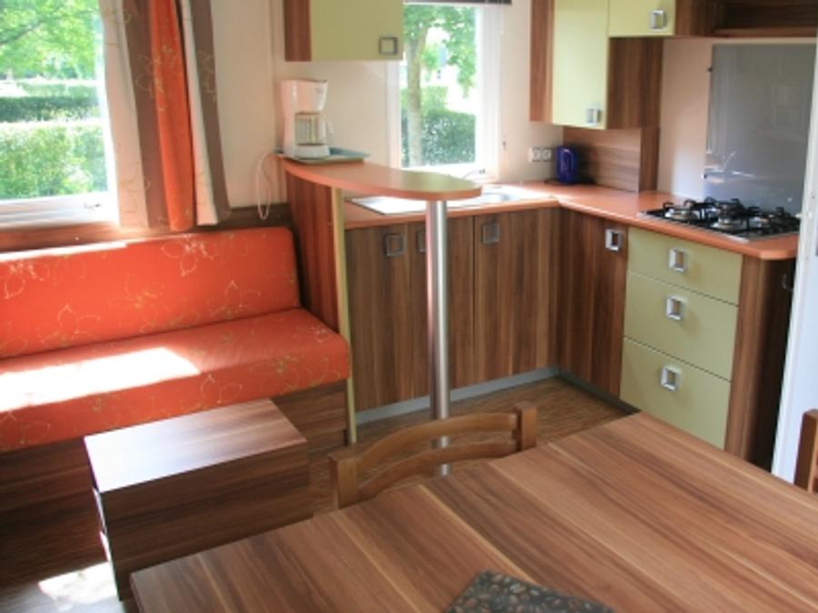 Mobilhome 6 personnes - Standard 3 chambres 34m² + Terrasse non couverte 2