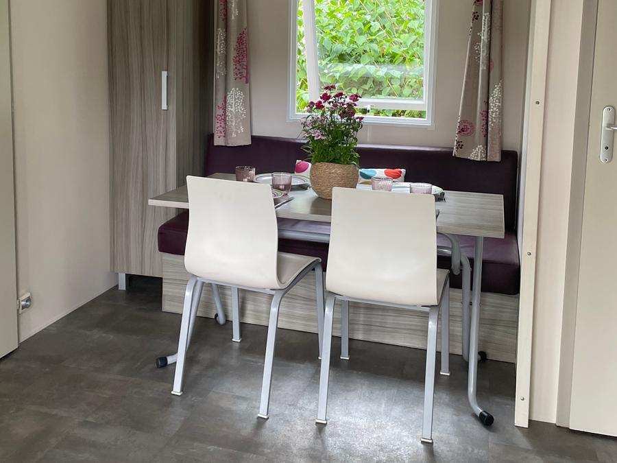 Mobilhome 4 personnes - Mobil home Premium 2 chambres 27-32m² + Terrasse semi-couverte + TV + LV (samedi) 4