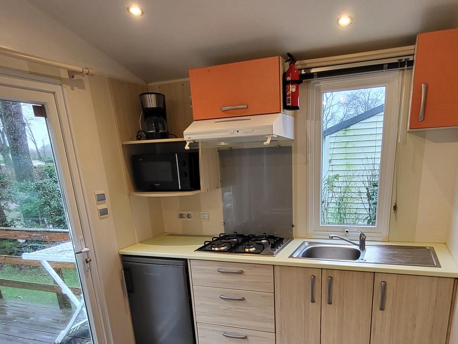 Mobilhome 2 personnes - 18 m² - 1 chambre (Pour un couple) 1