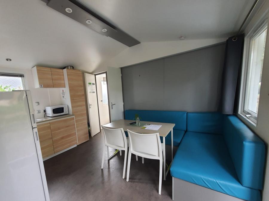 Mobilhome 4 personnes - VIP - 29 m² - 2 chambres - Terrasse double + SPA (2 adultes maximum ou famille) 1