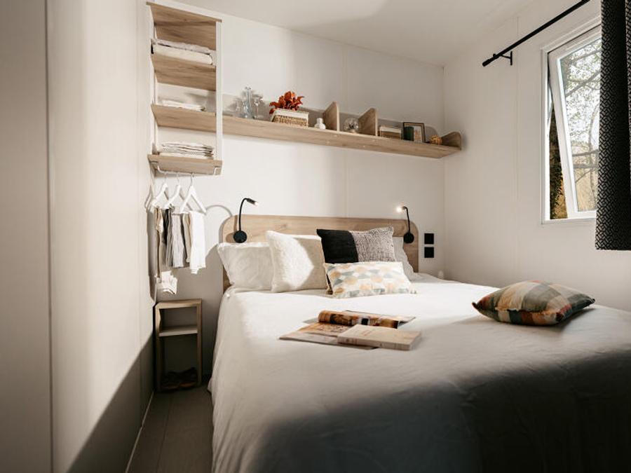 Mobilhome 4 personnes - Loggia 2026 - 27 m² - 2 chambres (2 adultes maximum ou famille) 1