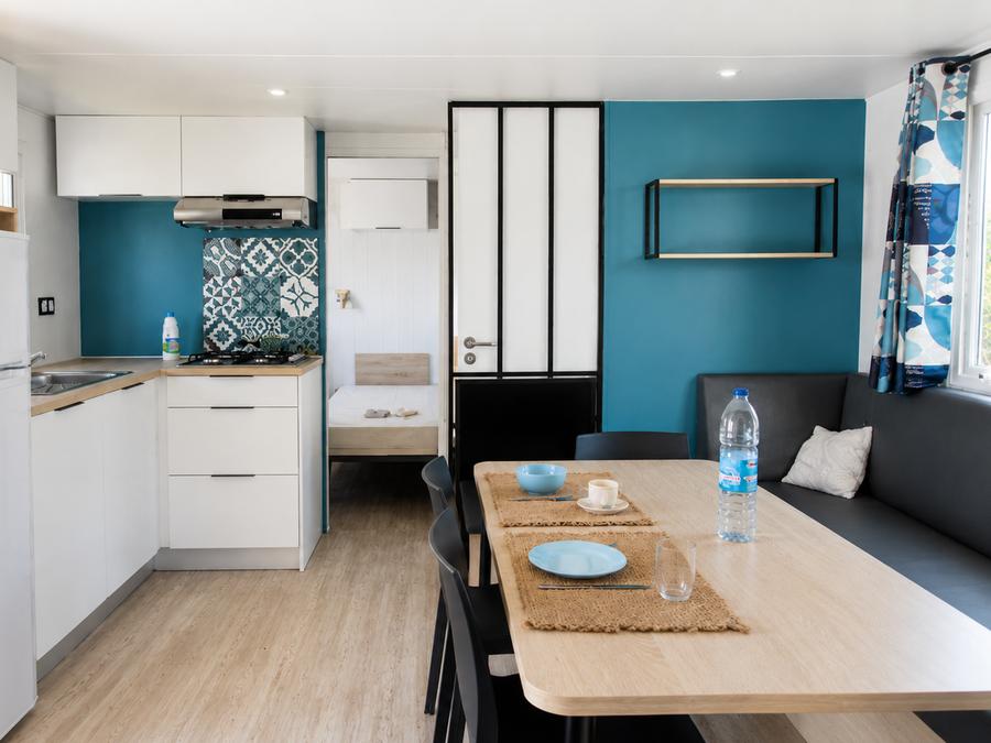 Mobilhome 6 personnes - Familial - 3 chambres - Pergola 2