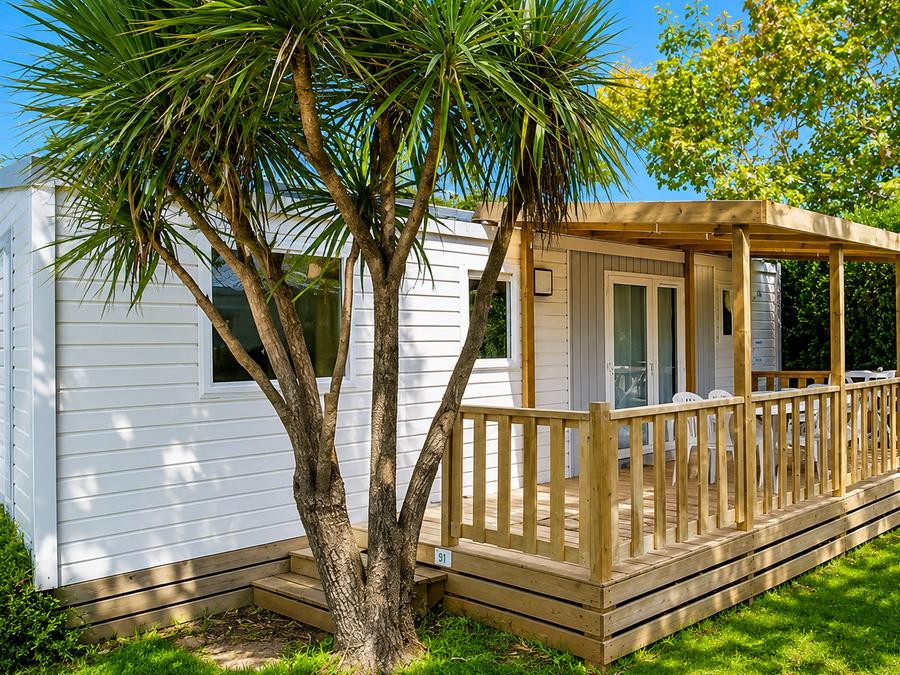 Mobilhome 6 personnes - Familial - 3 chambres - Pergola 4