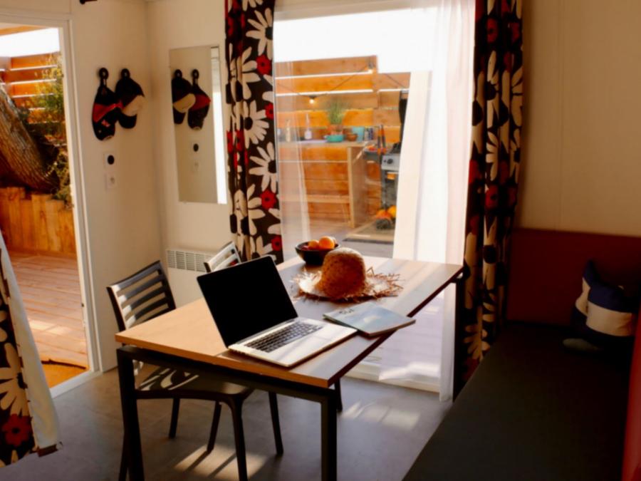 Mobilhome 4 personnes - Mobil-home Sunset - 30m² - 2 chambres 4