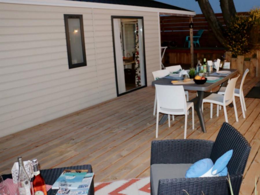 Mobilhome 4 personnes - Mobil-home Sunset - 30m² - 2 chambres 5