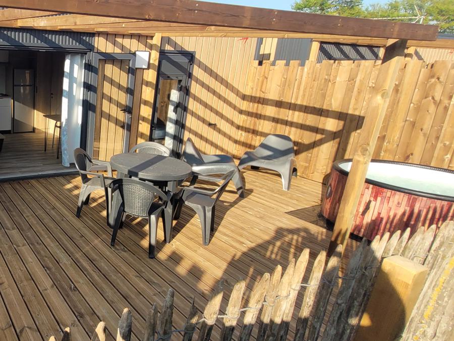 Mobilhome 2 personnes - Mobil home Premium 1 Chambre avec SPA 8
