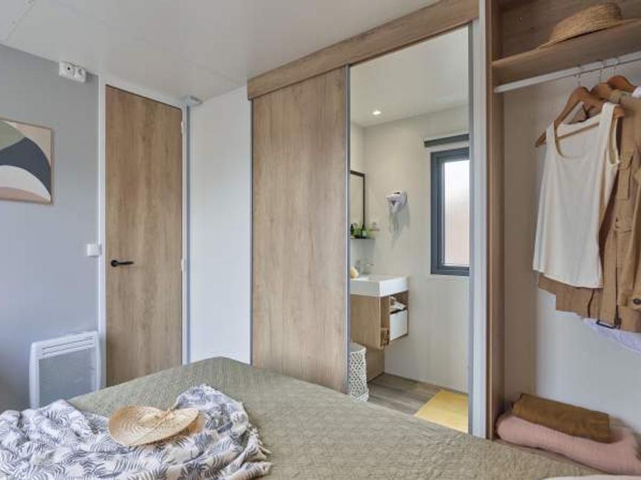 Mobilhome 2 personnes - Mobil home Premium 1 Chambre avec SPA 3
