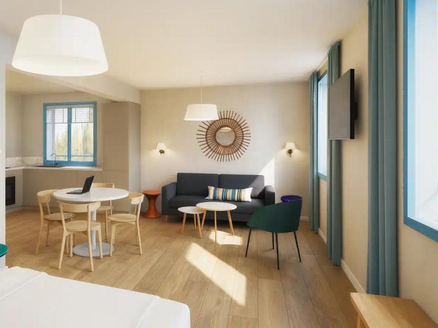 Studio 2 personnes - Studio Privilège Terrasse 1