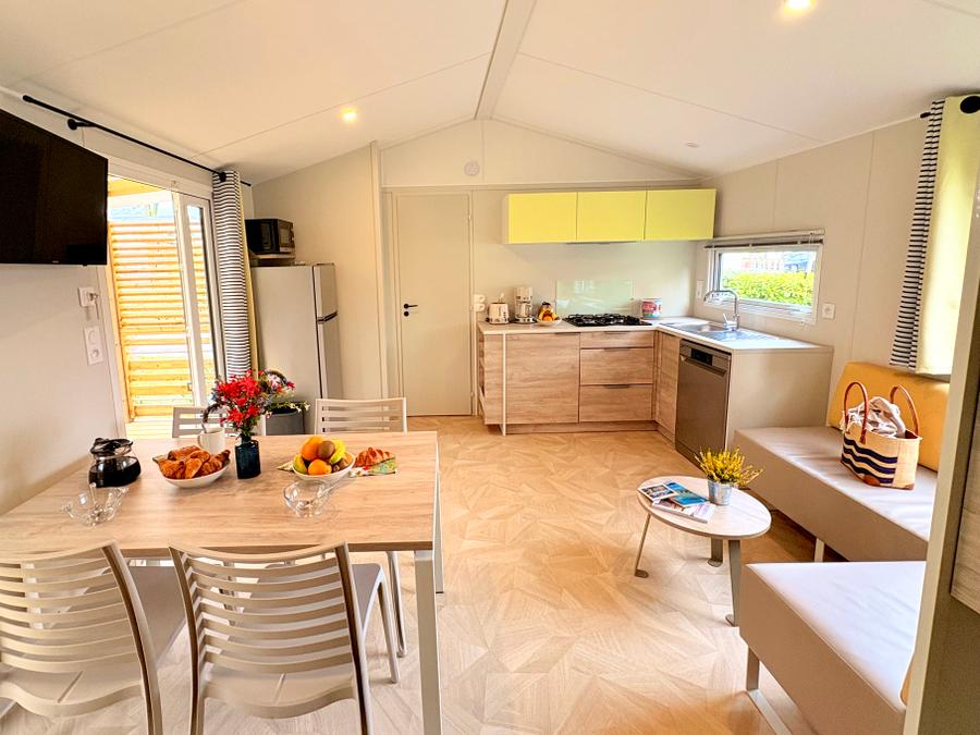 Mobilhome 6 personnes - mobil-home PREMIUM 3 chambres, 2 SDB 8