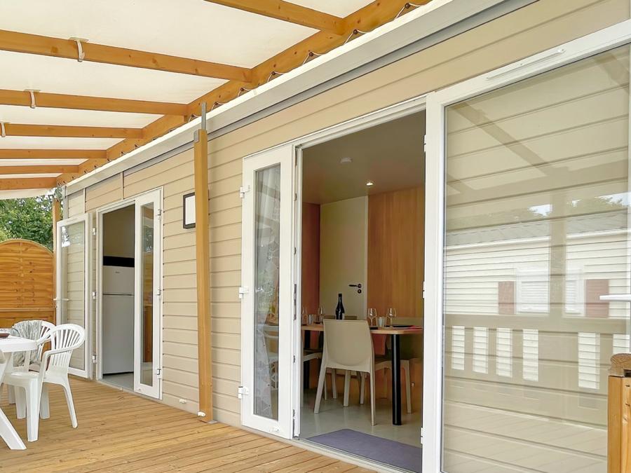 Mobilhome 6 personnes - Mobil-Home PRIVILEGE 3 chambres 8