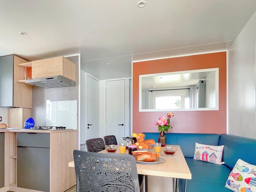 Mobilhome 6 personnes - Mobil-Home PRIVILEGE 3 chambres 1