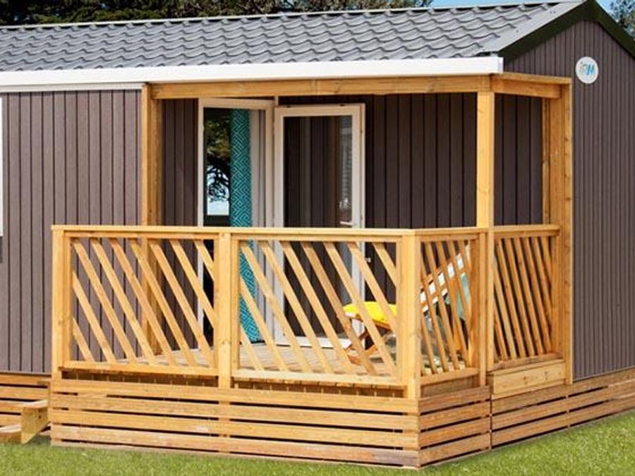 Mobilhome 4 personnes - MH2 LOGGIA COMPACT 22 m² 4