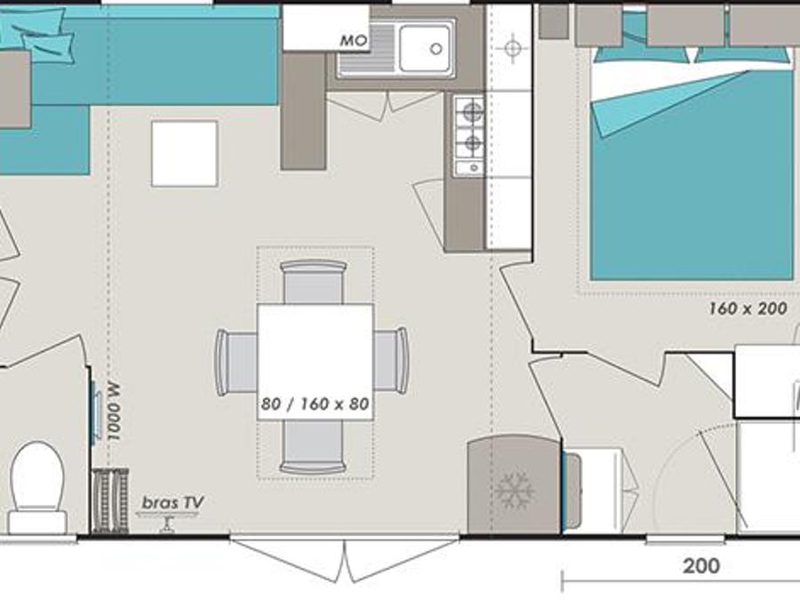Mobilhome 6 personnes - Super Cordélia (dimanche) 4