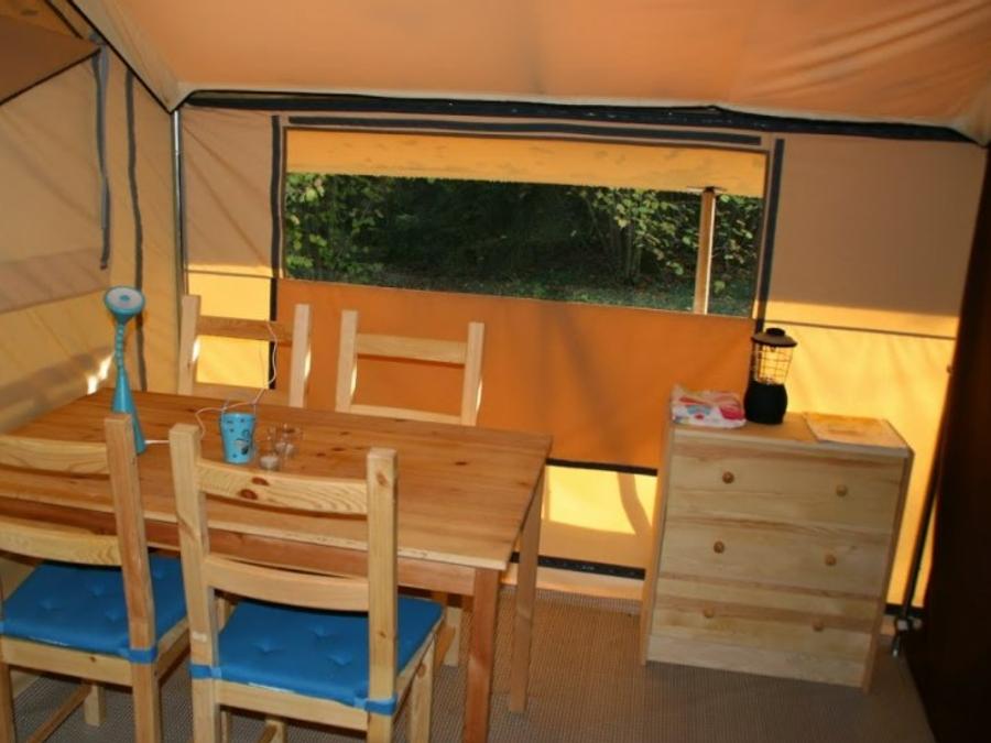 Tente 4 personnes - COTTON LODGE NATURE (sans sanitaires) 1