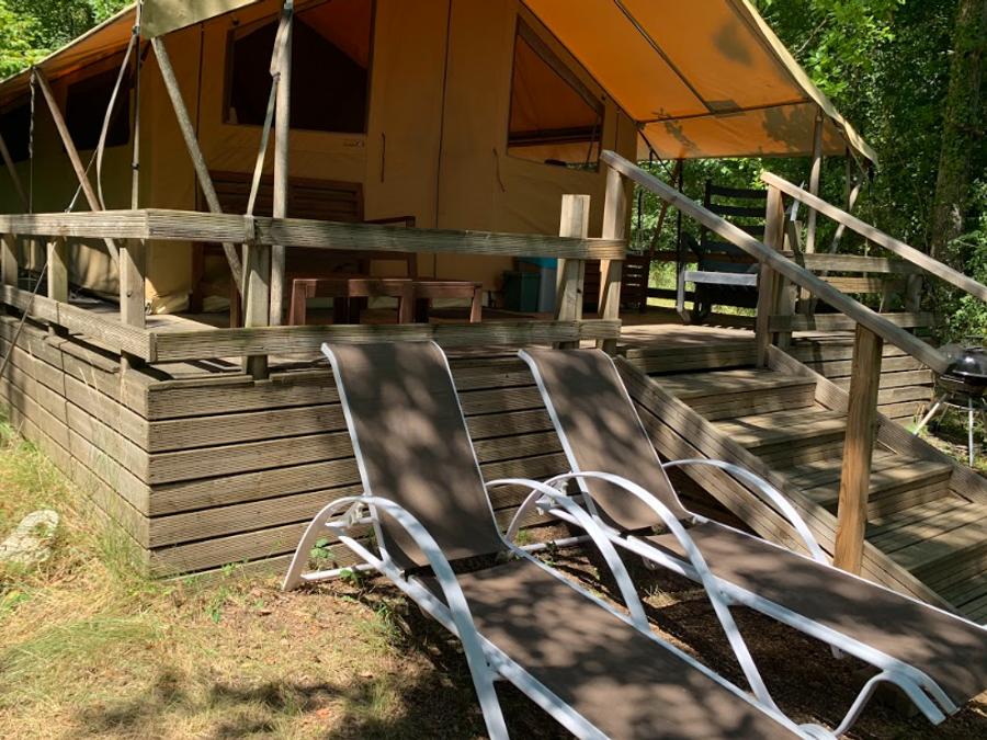 Tente 4 personnes - COTTON LODGE NATURE (sans sanitaires) 6
