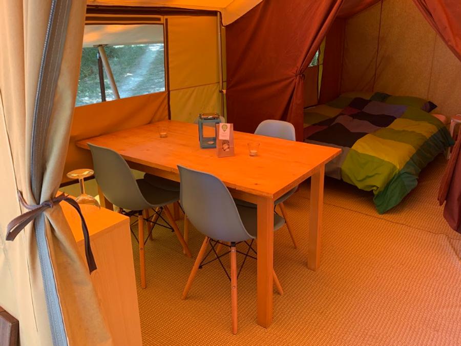 Tente 4 personnes - COTTON LODGE NATURE (sans sanitaires) 7