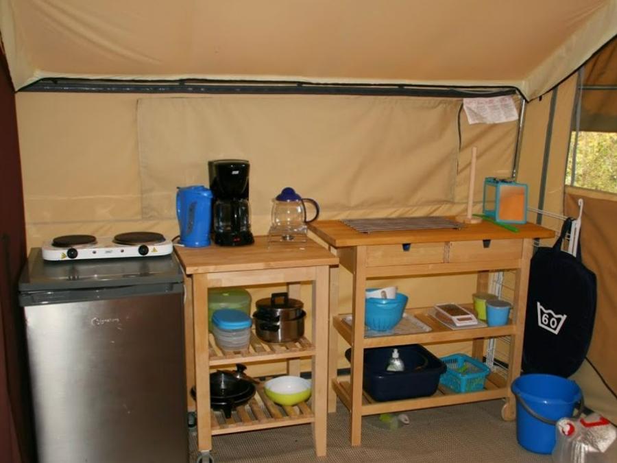 Tente 4 personnes - COTTON LODGE NATURE (sans sanitaires) 2