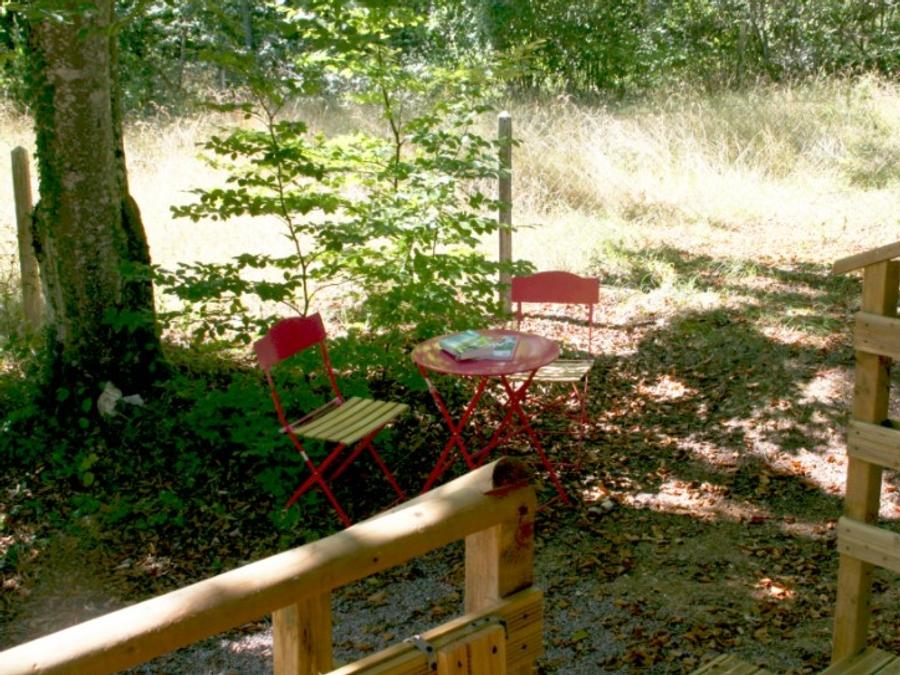 Tente en toile et en bois 5 personnes - SAFARI WOODY (sans sanitaires) 1
