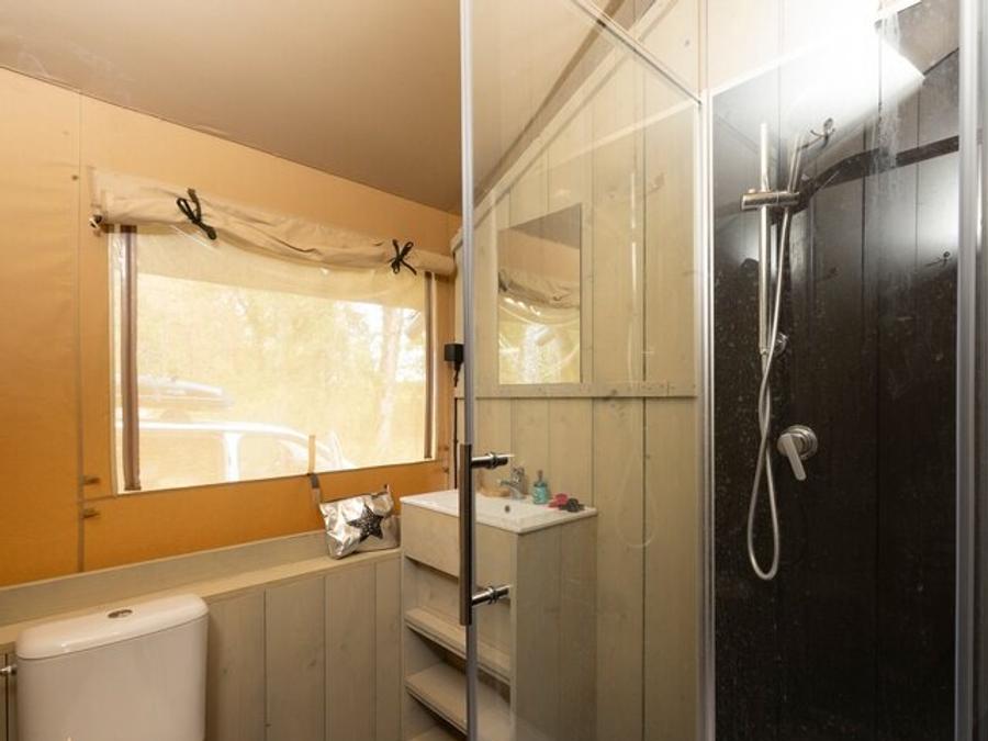 Tente en toile et en bois 6 personnes - SAFARI COTTAGE INSOLITE PREMIUM 11