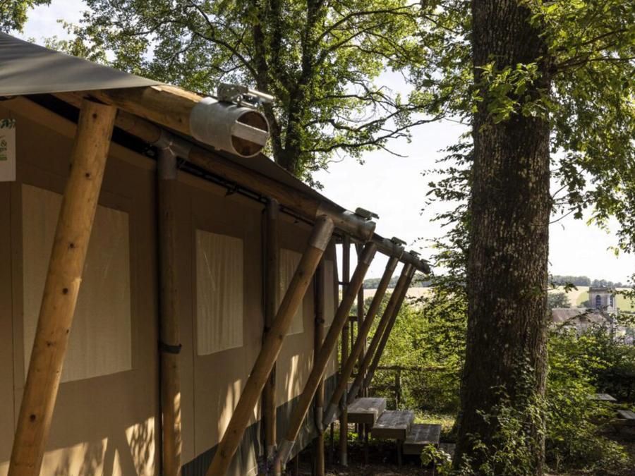 Tente en toile et en bois 6 personnes - SAFARI COTTAGE INSOLITE PREMIUM 7