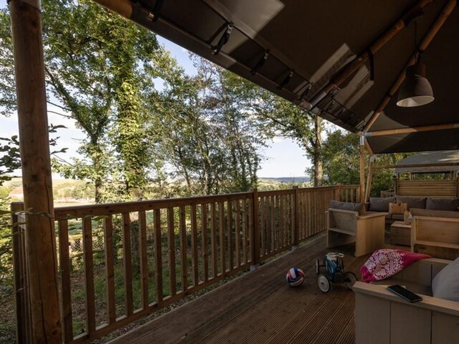 Tente en toile et en bois 6 personnes - SAFARI COTTAGE INSOLITE PREMIUM 8