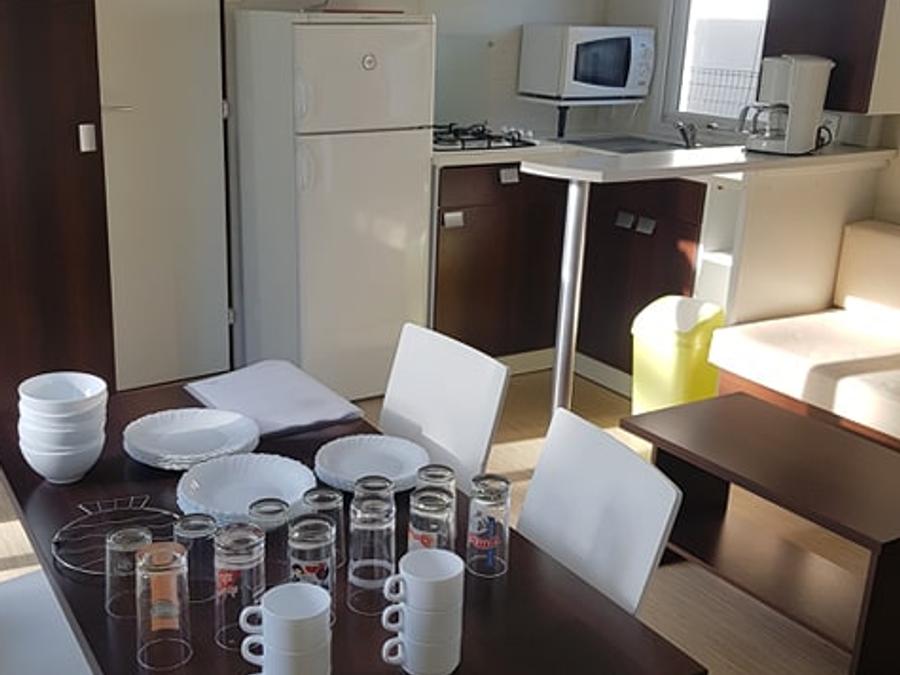 Mobilhome 4 personnes - 2 chambres - terrasse non couverte HOLIDAYS 1