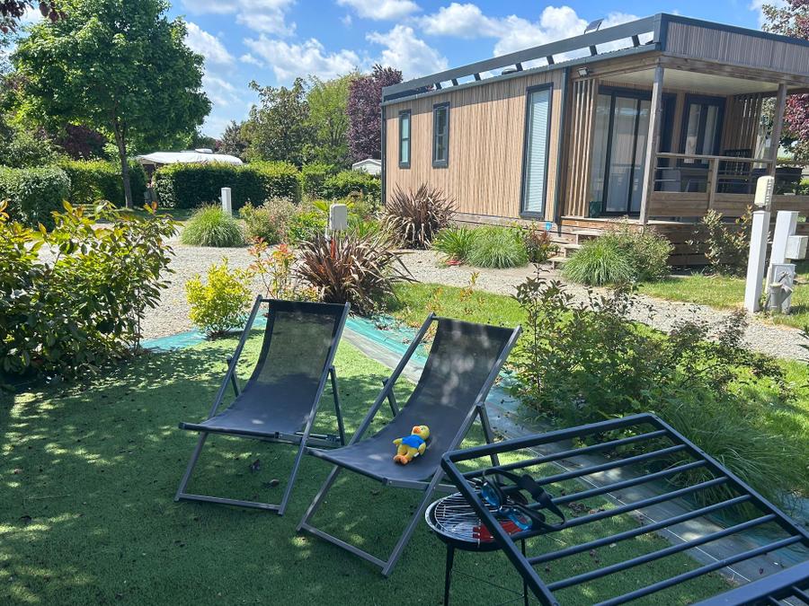 Mobilhome 4 personnes - Cottage Evasion 4 personnes 2 chambres Living 1