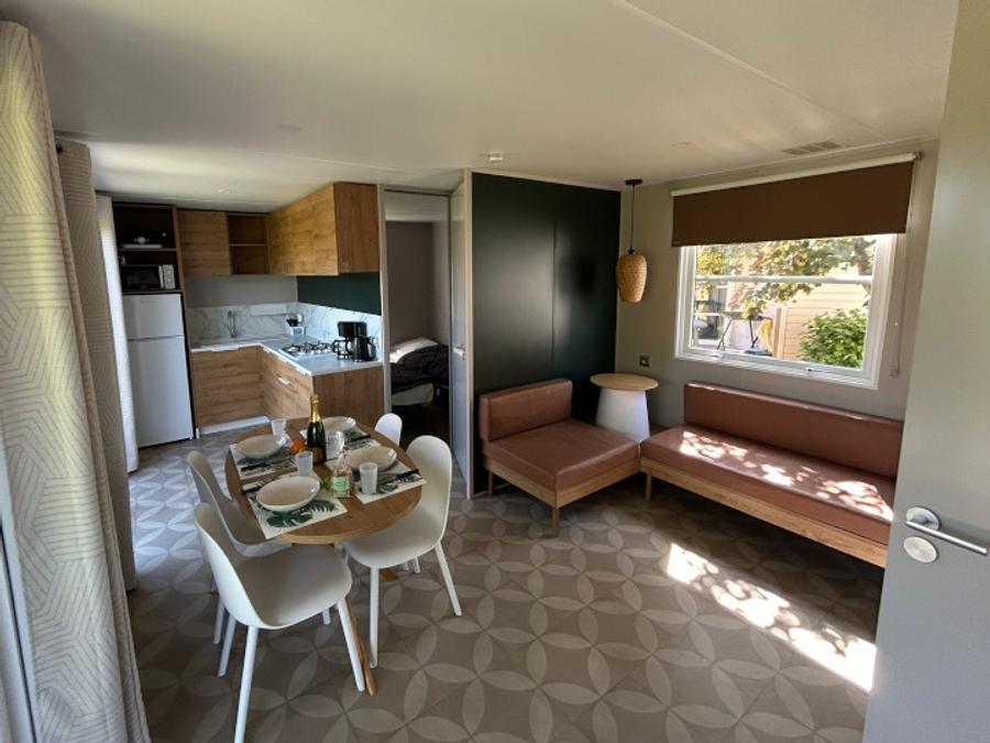 Mobilhome 4 personnes - Cottage Evasion 4 personnes Coté Jardin 1