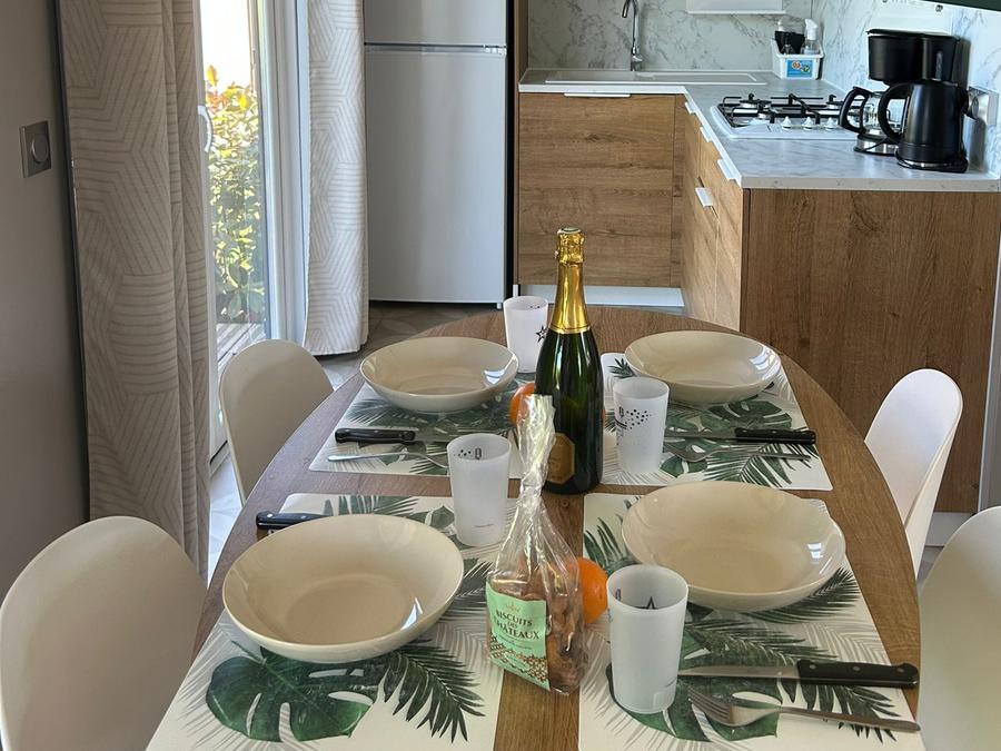 Mobilhome 4 personnes - Cottage Evasion 4 personnes Coté Jardin 2