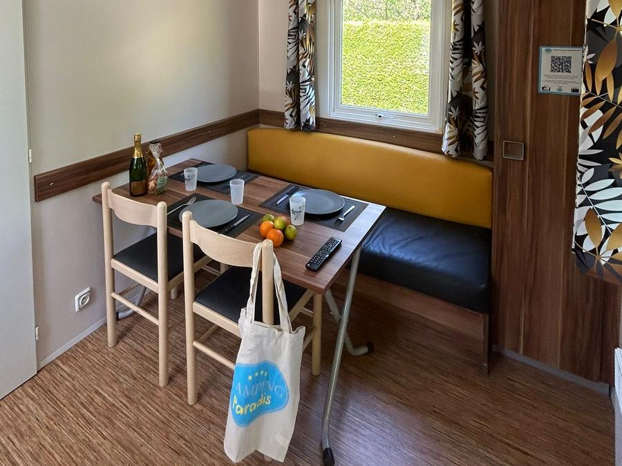 Mobilhome 3 personnes - Equilibre 1 chambre 2/3 personnes 11