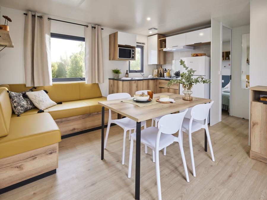 Mobilhome 6 personnes - COSY GRAND CONFORT - 3 chambres - CLIM - TV 2