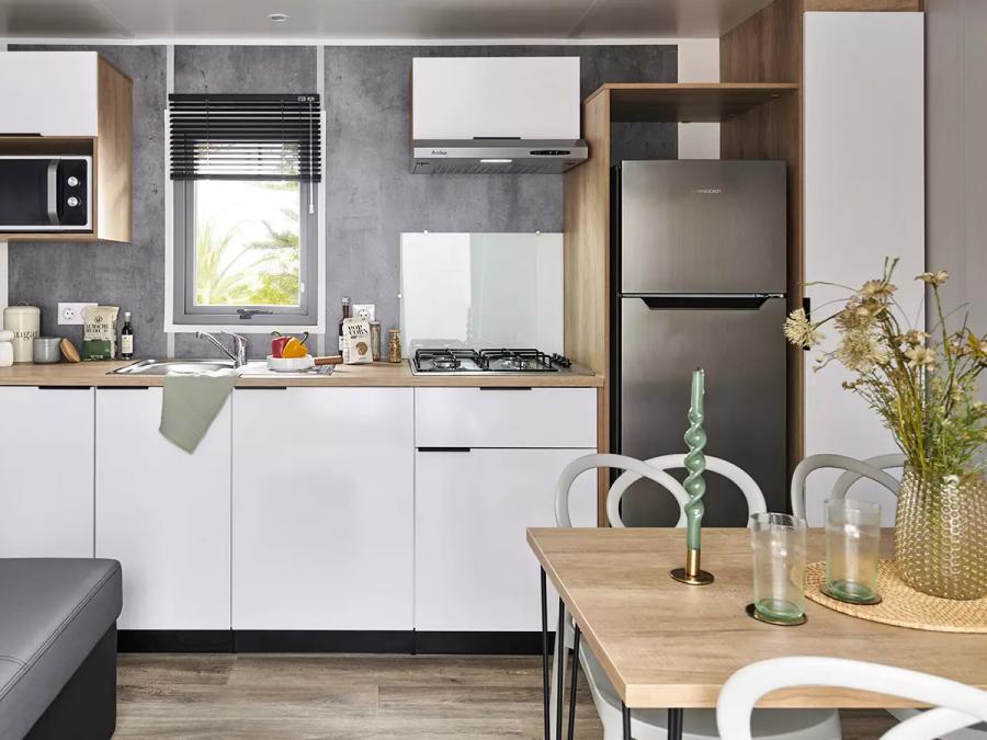 Mobilhome 4 personnes - Premium 3 Pièces 4 Personnes Climatisé + TV 3