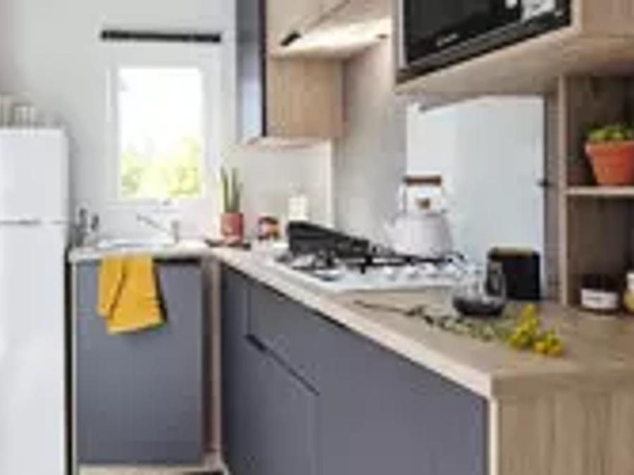 Mobilhome 4 personnes - Confort 3 Pièces 4 Personnes + TV 2