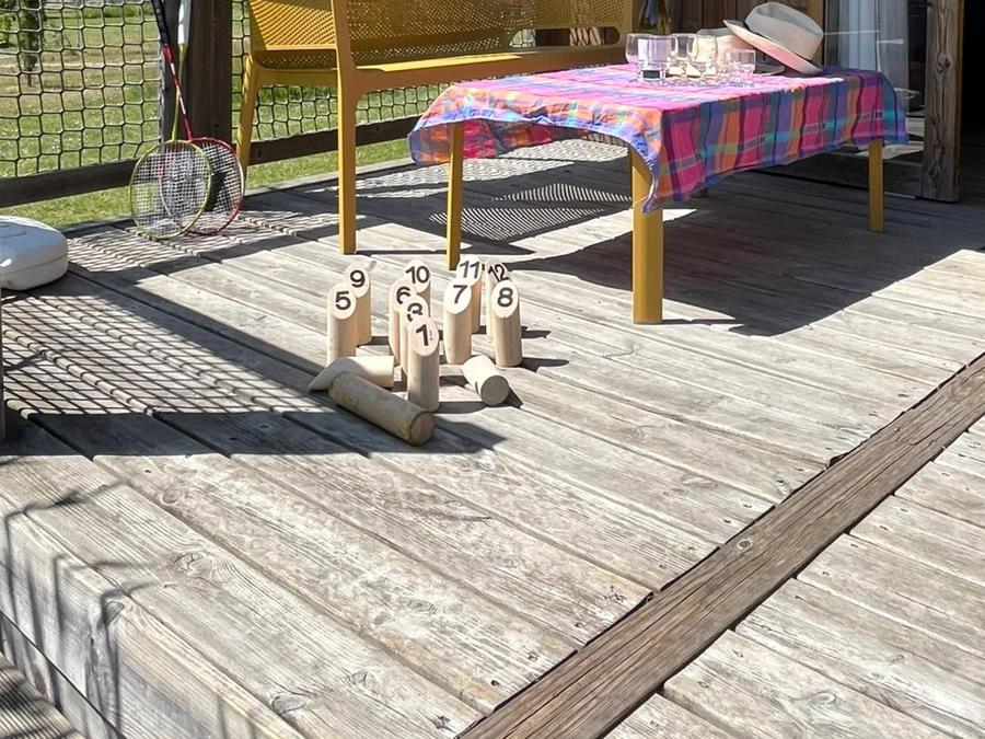 Mobilhome 4 personnes - LODGE SUR PILOTIS CONFORT + 13