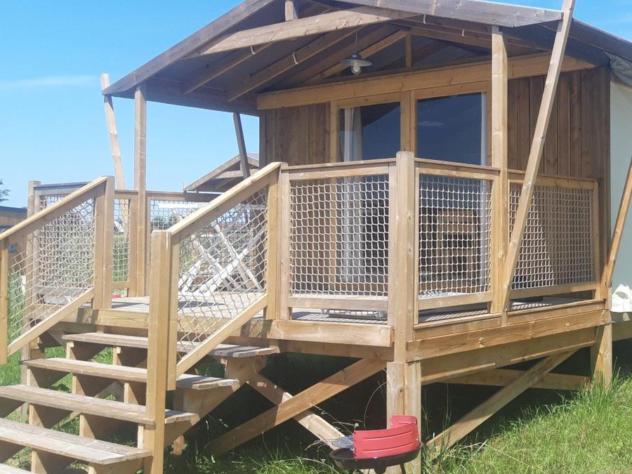 Mobilhome 4 personnes - LODGE SUR PILOTIS CONFORT + 5