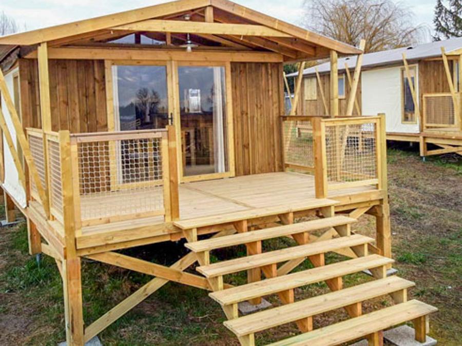Mobilhome 4 personnes - LODGE SUR PILOTIS CONFORT + 0