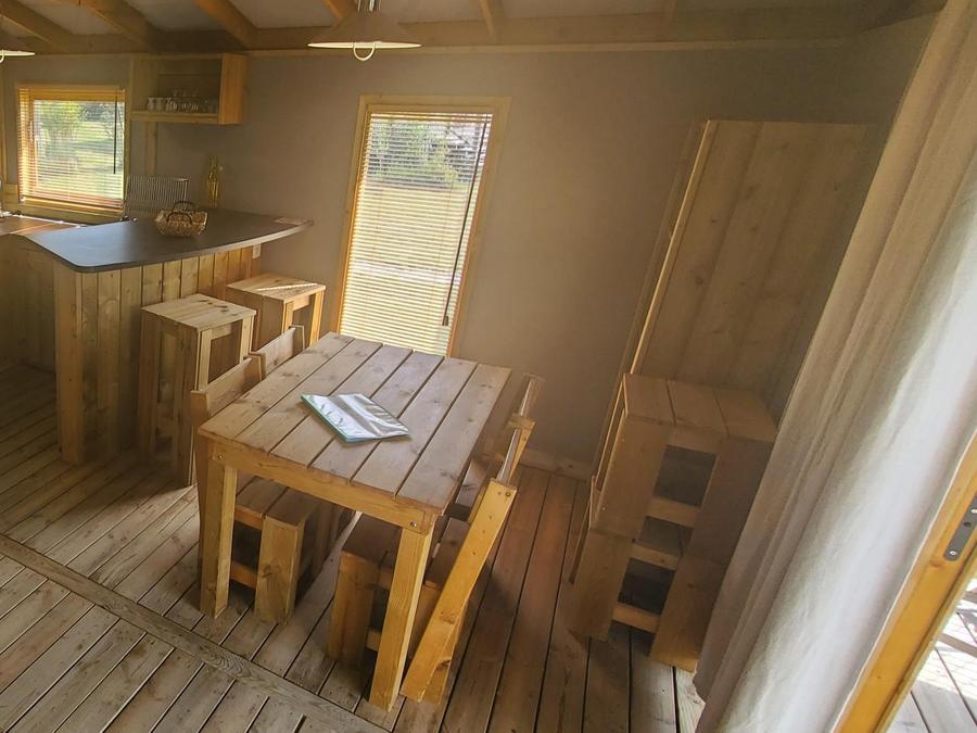 Mobilhome 4 personnes - LODGE SUR PILOTIS CONFORT + 11