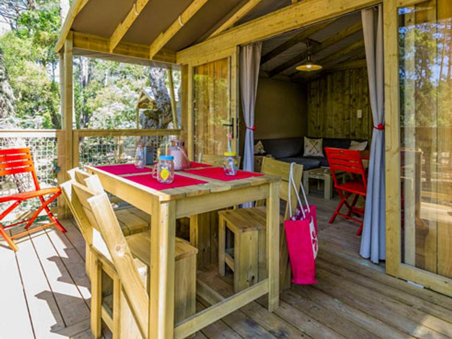 Mobilhome 4 personnes - LODGE SUR PILOTIS CONFORT + 2
